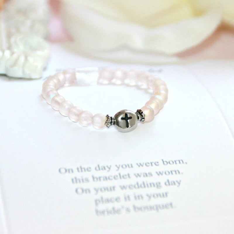 Baby's First Bracelet/Bride Keepsake with Poem