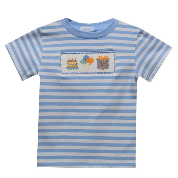 Birthday Smocked T-Shirt