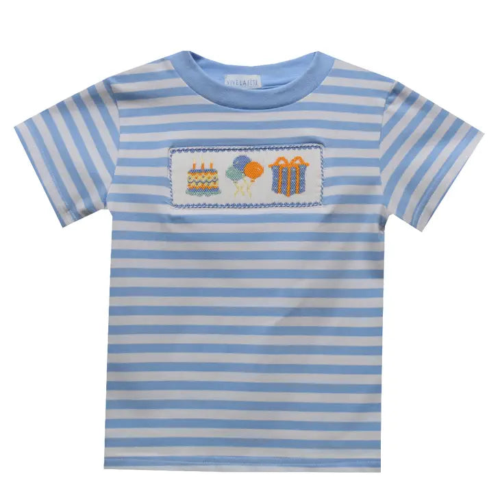 Birthday Smocked T-Shirt