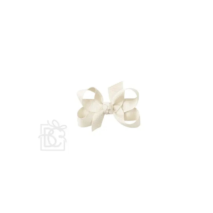 S (Tiny) 3" Grosgrain Bow on Alligator Clip
