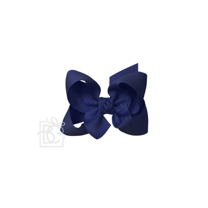 4.5" Medium Grosgrain Bow with Alligator Clip
