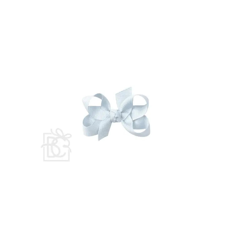S (Tiny) 3" Grosgrain Bow on Alligator Clip
