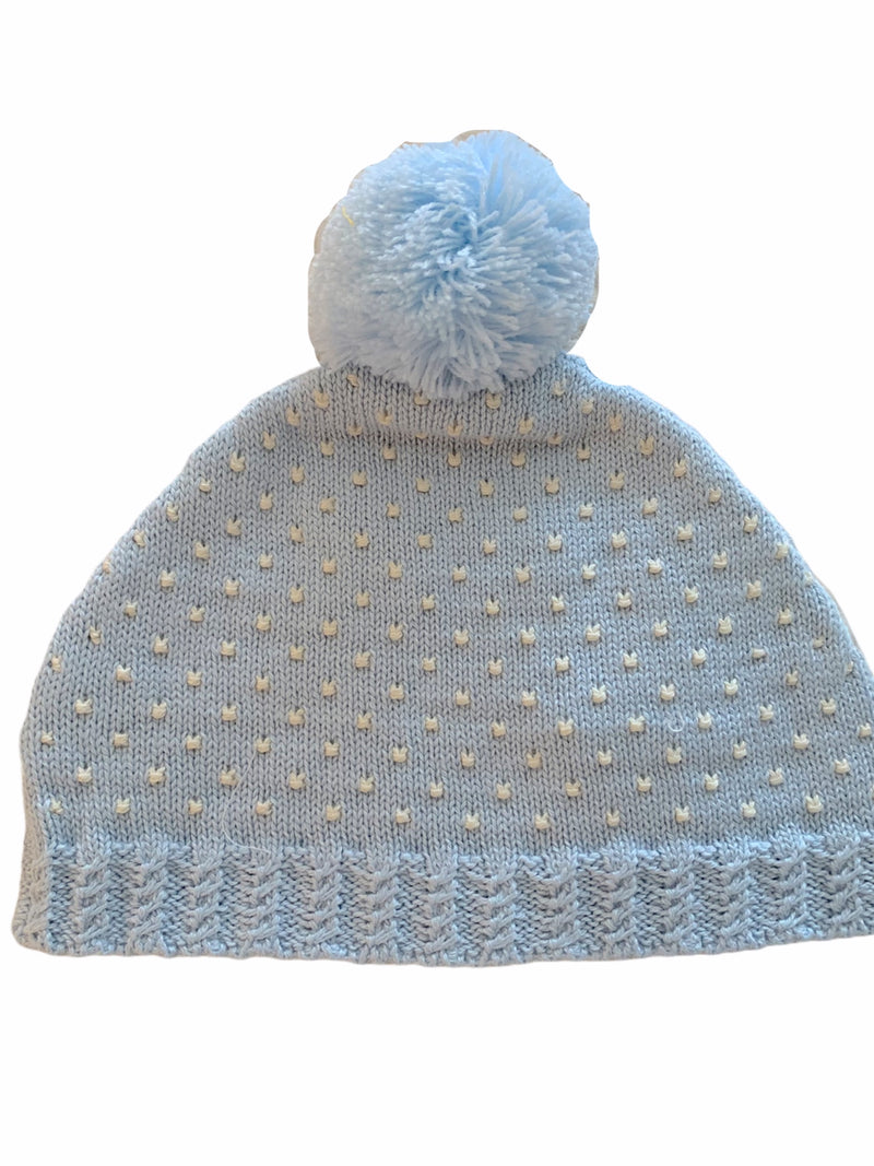 Dot Hat Blue