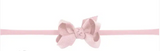 Grosgrain Small Bow Headband Nylon 3.5"