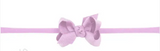 Grosgrain Small Bow Headband Nylon 3.5"