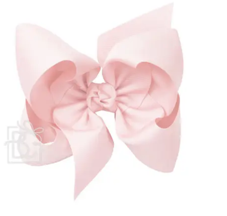 Large Grosgrain Bow with Alligator Clip 5.5"