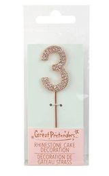 Rhinestone Cake Topper