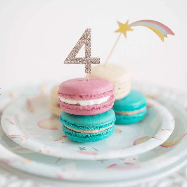 Rhinestone Cake Topper