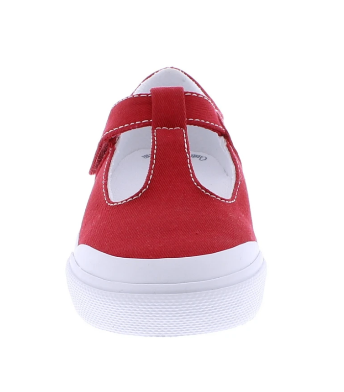 Footmates Drew Shoes Red