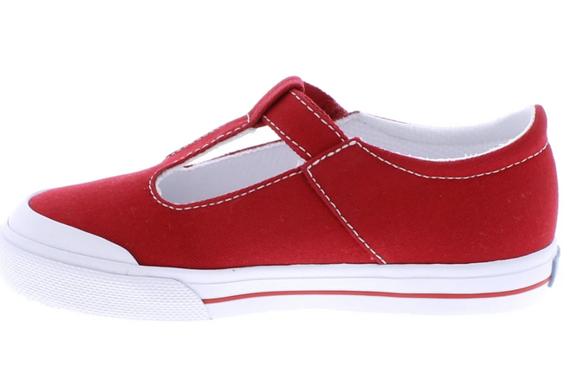 Footmates Drew Shoes Red