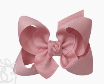 4.5" Medium Grosgrain Bow with Alligator Clip