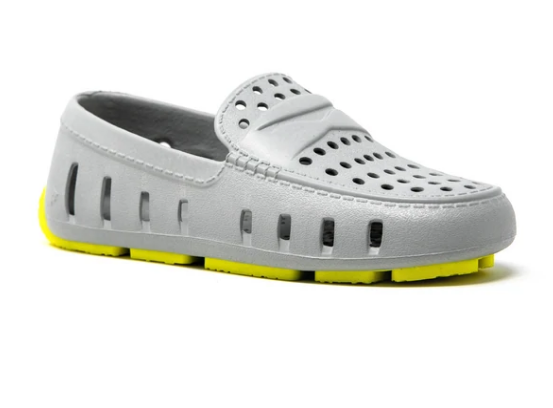 Floafers Harbour Mist Grey/Lemon