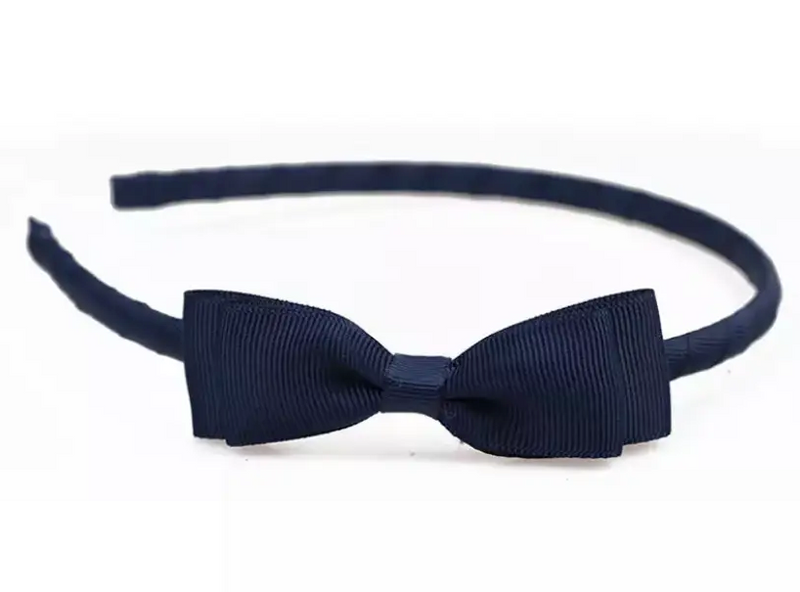 Small Grosgrain Bow Headband