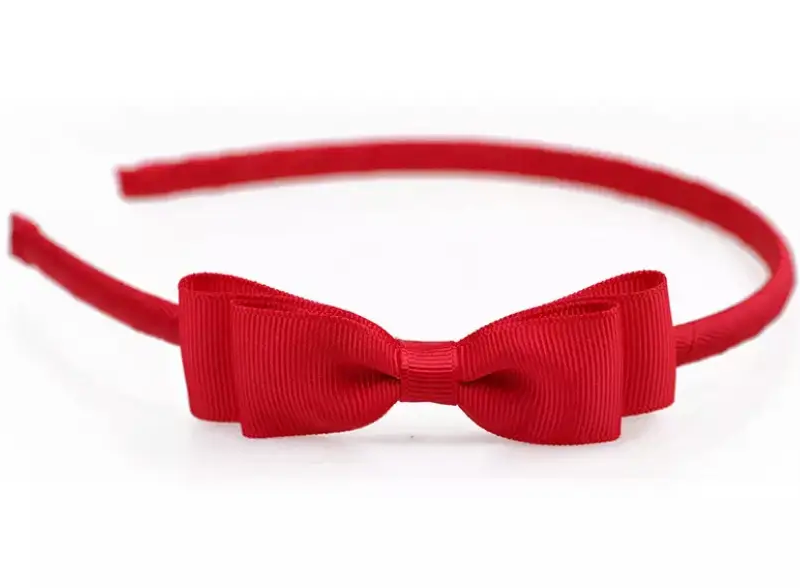 Small Grosgrain Bow Headband