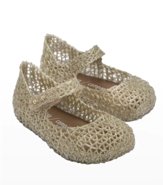 Mini Melissa Campana Gold sz 5, 6, 7, 8, 9