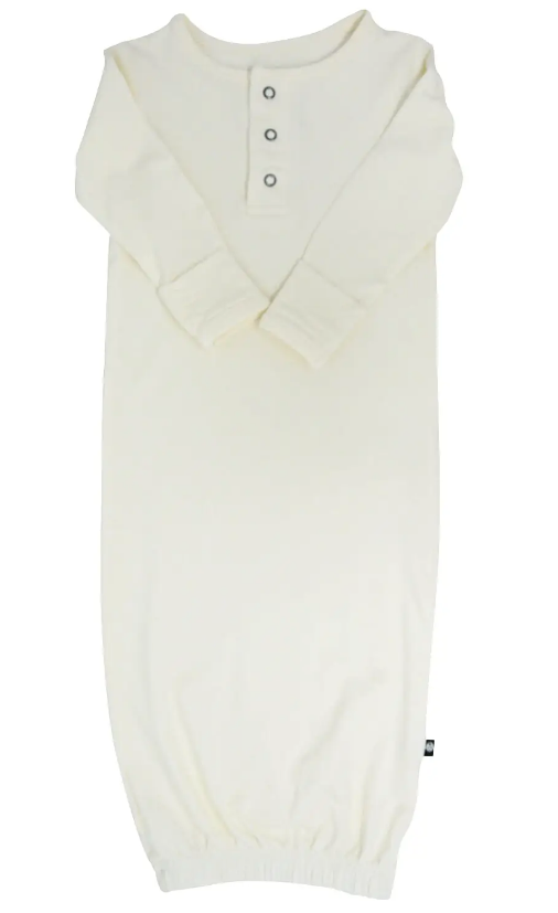 Whispery White Receiving Gown