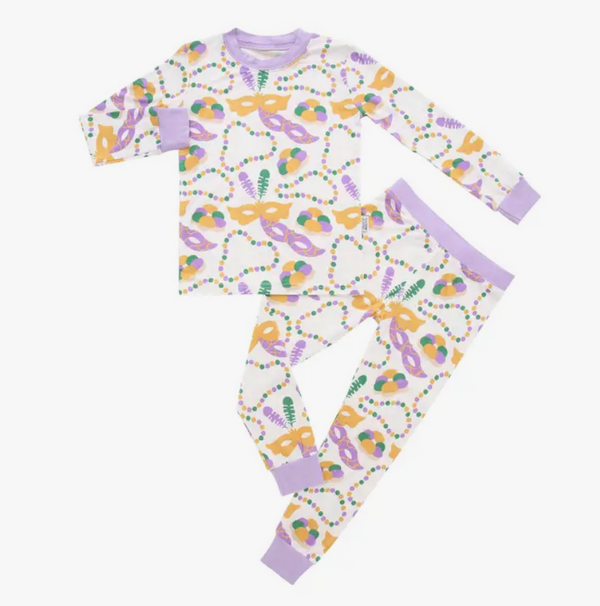 Mardi Gras 2 Piece Set