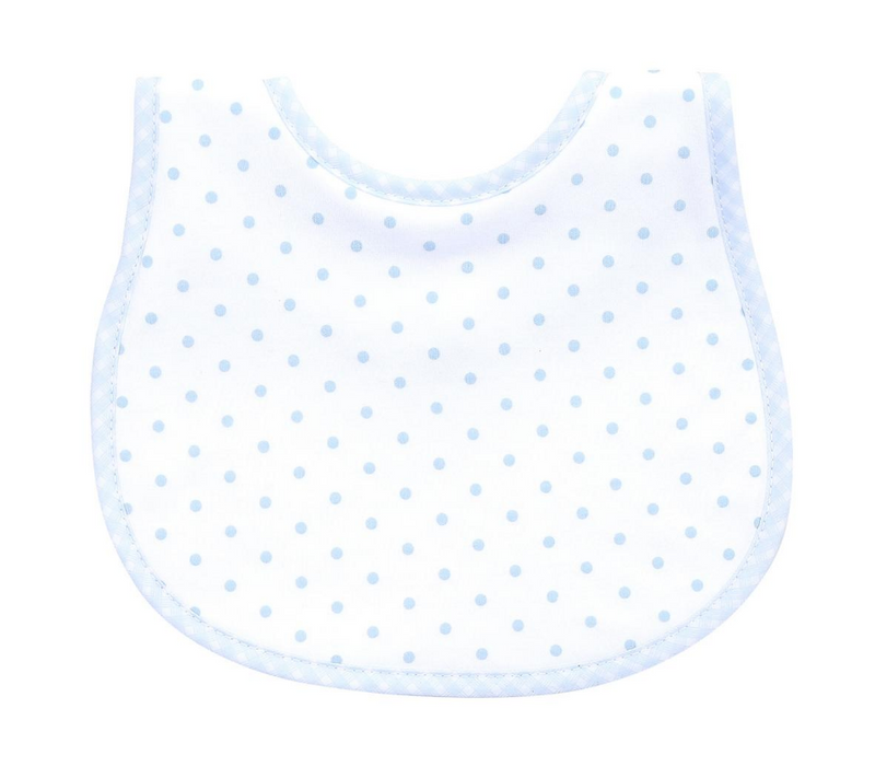 Gingham Dots Bib LB
