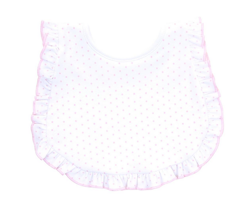 Mini Dot Ruffle Bib LP