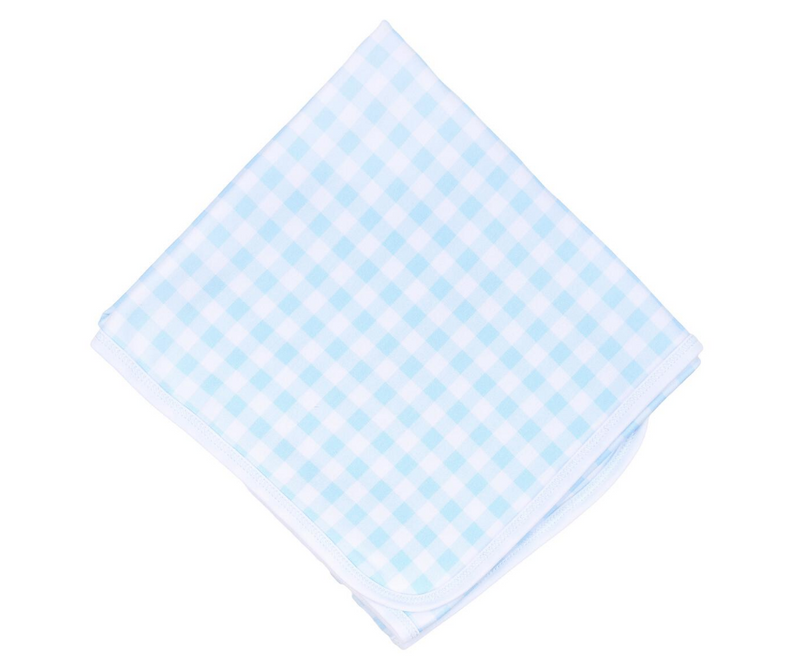 Baby Checks Receiving Blanket