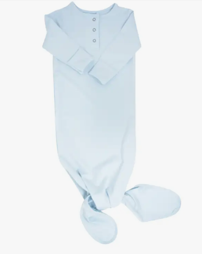 Knotted Gown Bashful Blue