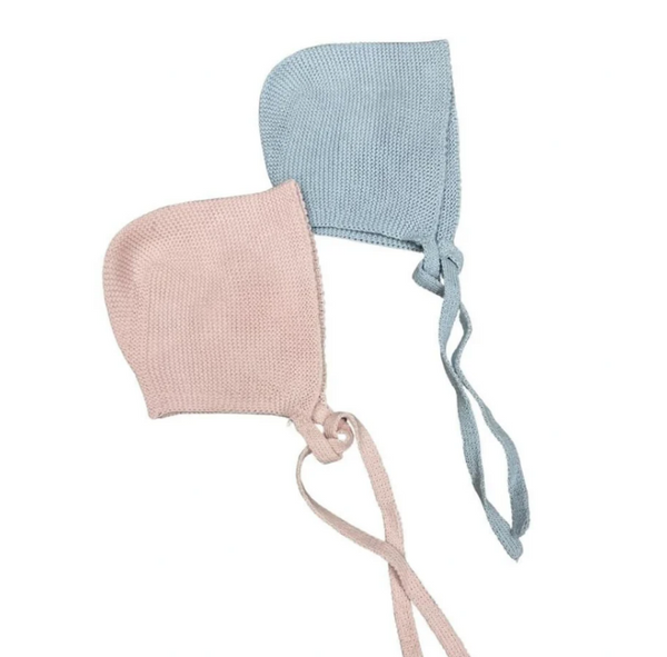 Cable Knit Bonnet Pink