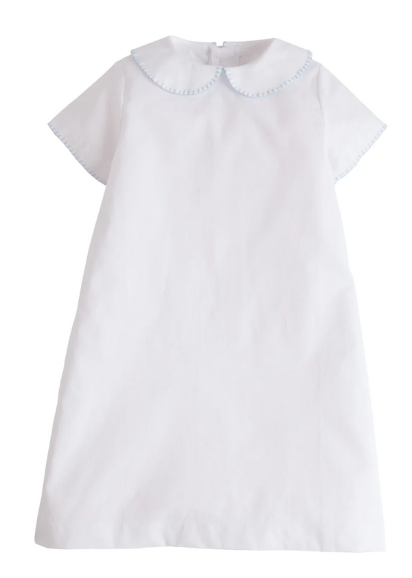 Whipstitch Gown - Blue