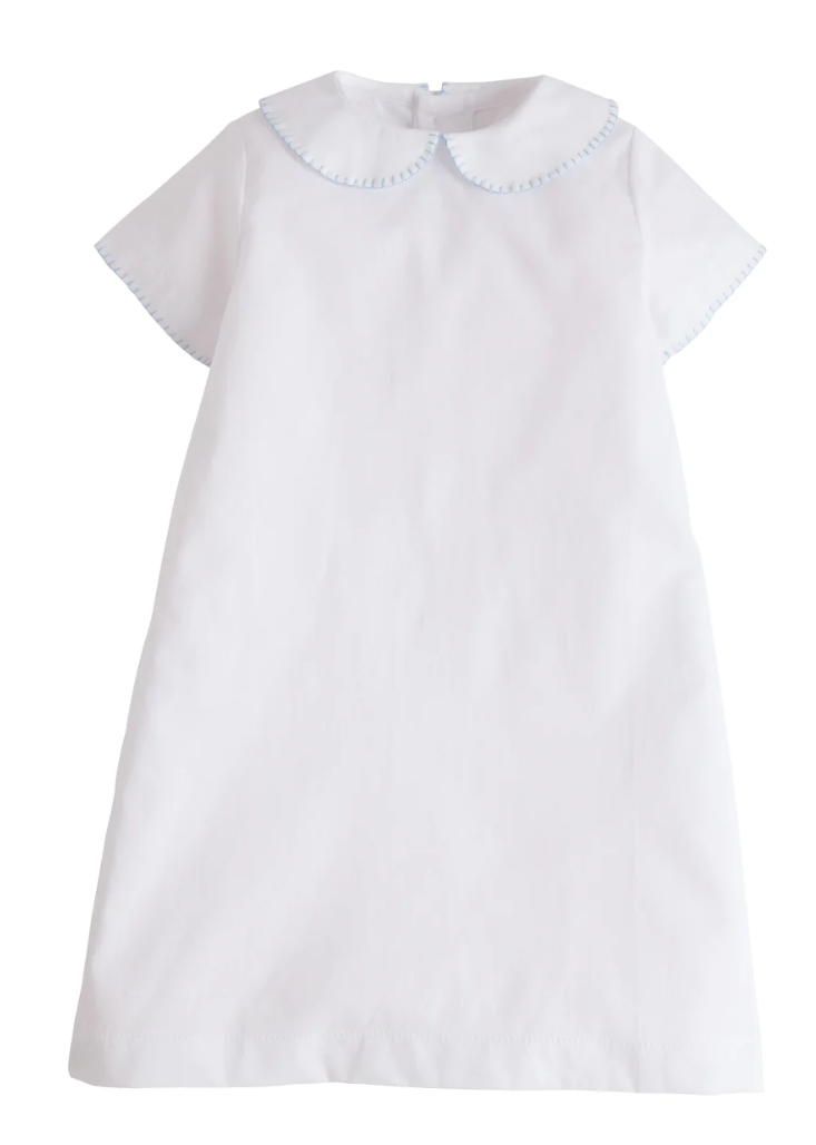 Whipstitch Gown - Blue