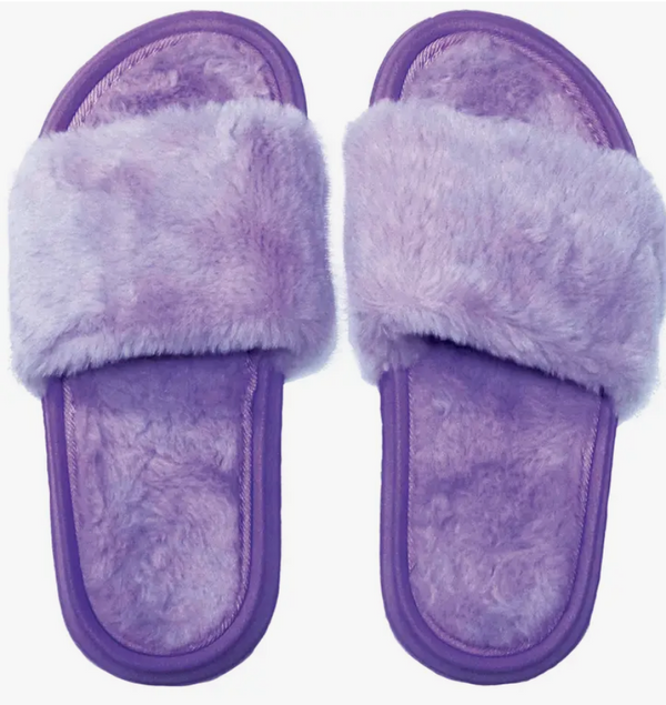 Purple Furry Slides