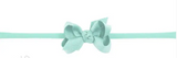 Grosgrain Small Bow Headband Nylon 3.5"