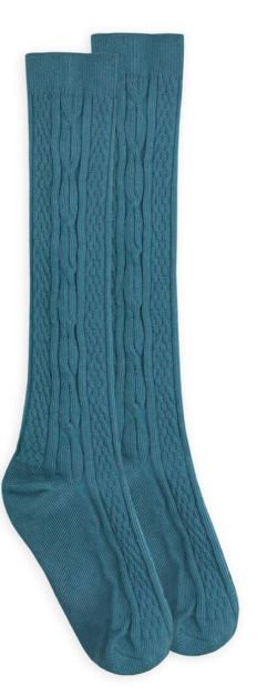 Jefferies Cable Knit Knee Highs
