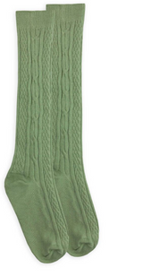 Jefferies Cable Knit Knee Highs