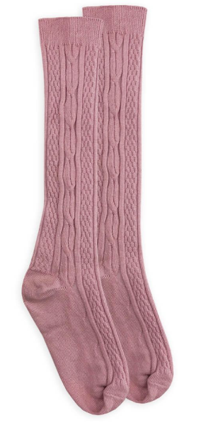 Jefferies Cable Knit Knee Highs