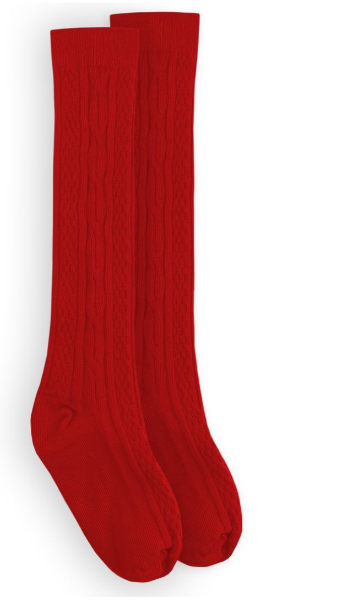 Jefferies Cable Knit Knee Highs