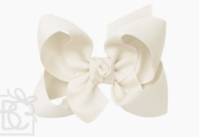 4.5" Medium Grosgrain Bow with Alligator Clip