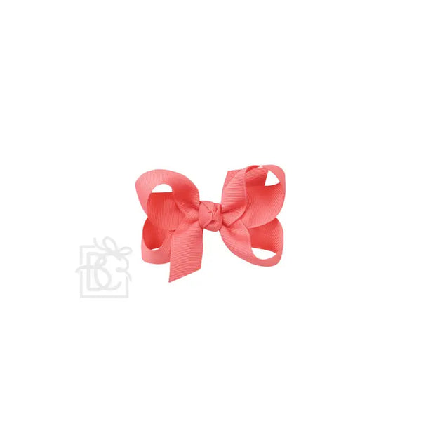 3.5" Medium Grosgrain Bow on Alligator Clip