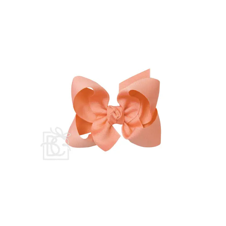 4.5" Medium Grosgrain Bow with Alligator Clip