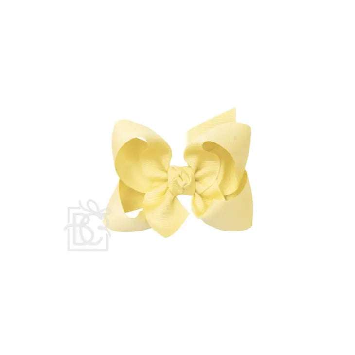 4.5" Medium Grosgrain Bow with Alligator Clip