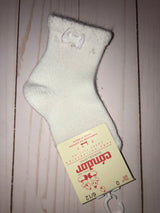Condor Short Crochet Sock with Bow